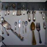 S17. Silverplate utensils.  